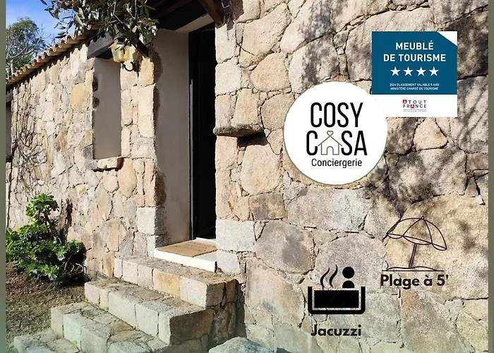 Casa Felice, Bergerie En Pierre, Jacuzzi, Jardin * San-Gavino-di-Carbini