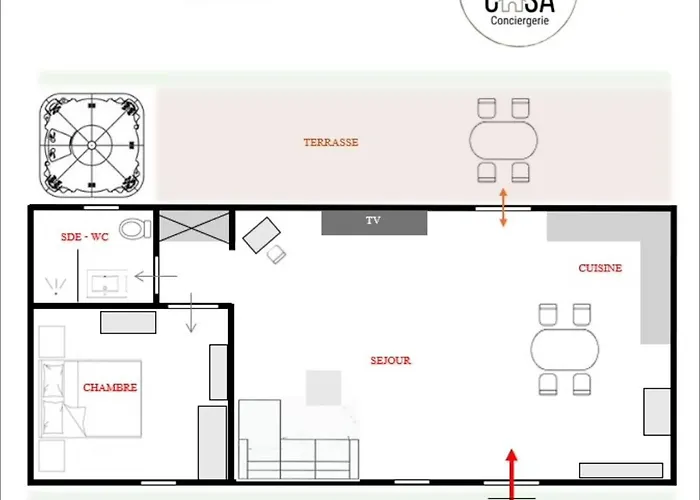 Вилла Casa Felice, Bergerie En Pierre, Jacuzzi, Jardin *