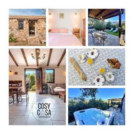 Vila Casa Felice, Bergerie En Pierre, Jacuzzi, Jardin