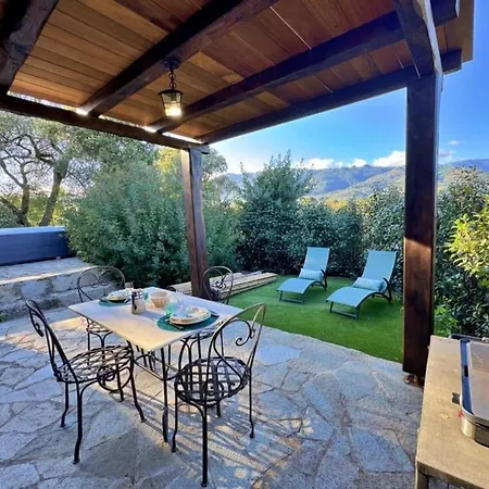 Vila Casa Felice, Bergerie En Pierre, Jacuzzi, Jardin San-Gavino-di-Carbini
